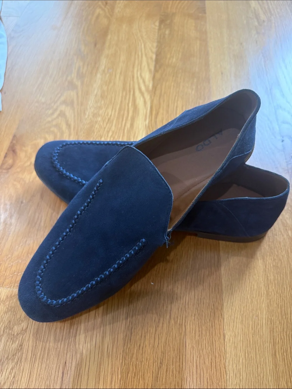 Also Blue Suede Loafers